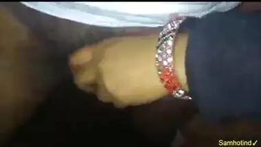 Desi Wife Handjob With Hubby Play With Wife S Boobs And Pussy Indian