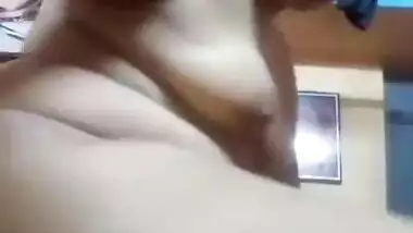 Unsatisfied Bengali Boudi video call sex with Facebook lover