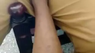 Chennai IT Tamil girl Jenifer footjob