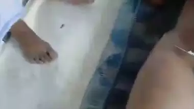 Rich man fucks a South Indian whore in front of his friend