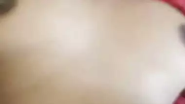 Young 18-year-old girl moans because of hard sex