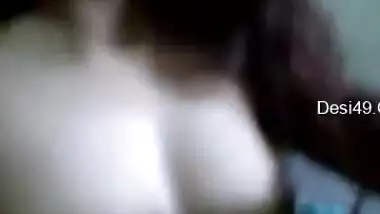 Sex model from India feels a little bit shy posing on camera naked