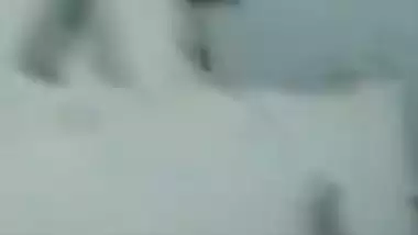 Flashing to neighbor desi aunty