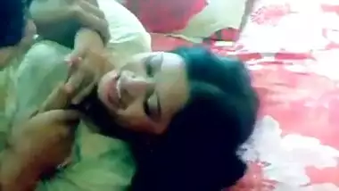 Shy Indian wife foreplay on her Honeymoon