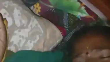 Husband shoots his wife’s Tamil sex video while fucking her