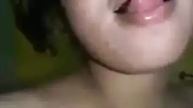 Busty horny Dehati girl nude selfie MMS