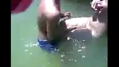 Desi outdoor group sex captured by voyeur