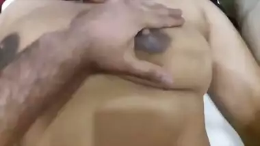 Indian Bhabhi Milky Boobs pressing