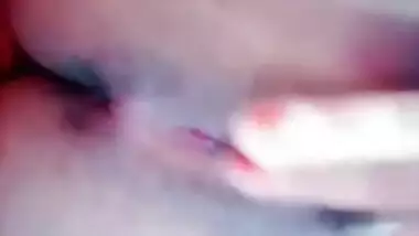 Desi woman enjoys her XXX porn show of naked tits when husband isn't home
